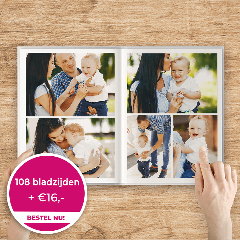 Fotoboek A4 108bladzijden